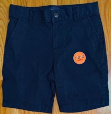 Children's Place boy stretch shorts size 7 Husky deep navy