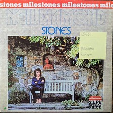 Neil Diamond Milestones Stones/Moods Vinyl Record 2LP VG/VG 5C814-52096/97 1971
