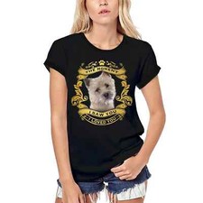 ULTRABASIC Femme Tee-Shirt Bio Chien Cairn Terrier - Moment I Saw You I Loved