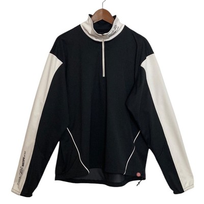Galvin Green Jacket Mens XL White Black Windstopper Softshell Golf Half Zip