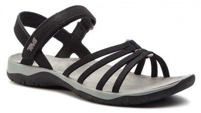 teva black strappy sandals