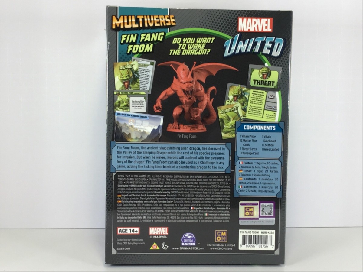 CMON Marvel United: Multiverse - Fin Fang Foom CMON KS (EN) - Le Griffon