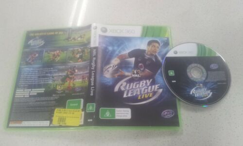 NRL Rugby League Live Xbox 360 Game USED PAL Region - Picture 1 of 1