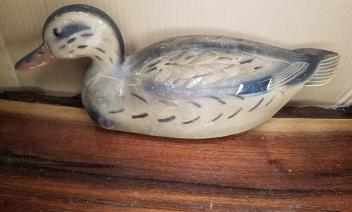 Vintage Duck Decoy Feather-Lite Hunting No Weight 1956 J.S. McGuire