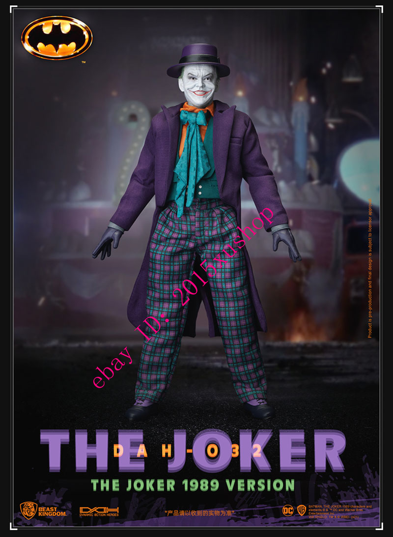 Beast Kingdom DAH-032 The Joker 1989 Version Action Figure In