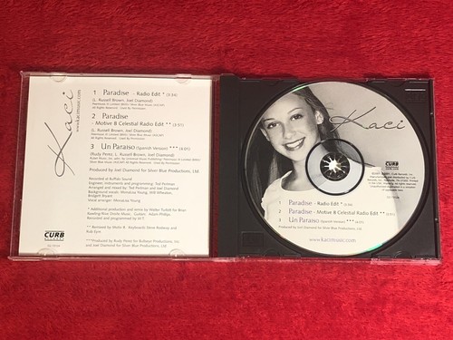 KACI BATTAGLIA~ “PARADISE” (3 Track CD Single) Curb Records 2001 - Picture 3 of 3