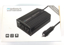 300 Watt 12v Power Inverter With 110-120v and USB Ports Maxboost NEW in Box