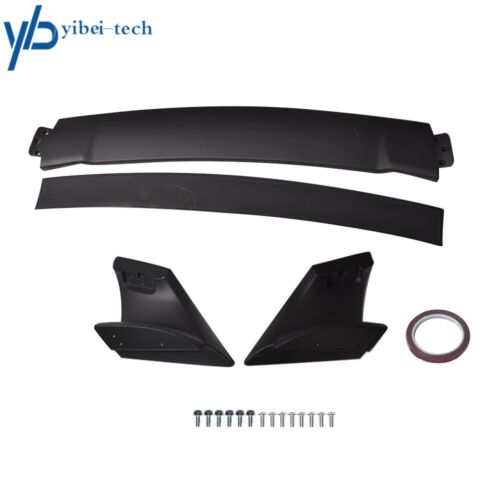 4 x Trunk Wing Spoiler For 2006-2011 Honda Civic 4DR Sedan Unpainted Mugen Style - Picture 2 of 7
