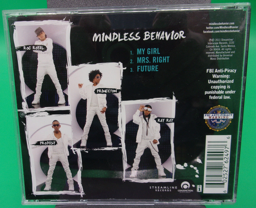 Mindless Behavior "My Girl" CD - Picture 2 of 3