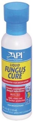 Aquarium, API Liquid Fungus Cure Freshwater Fish Medication for Aquariums (4 oz) - 第 1/1 張圖片