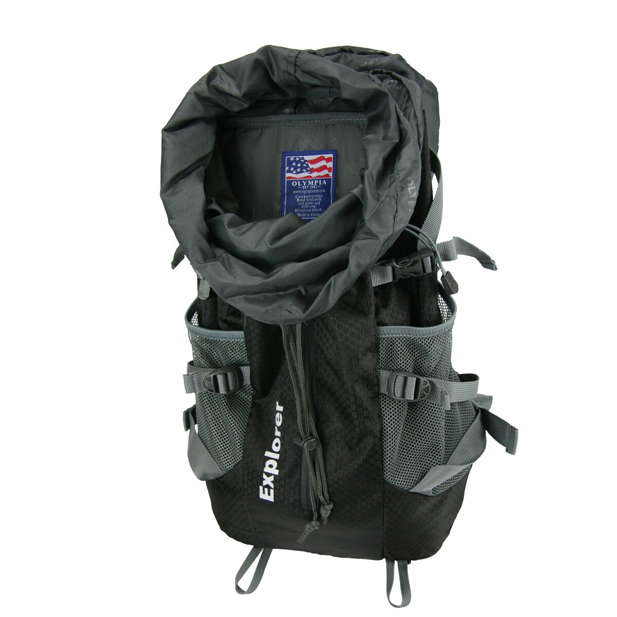 OLYMPIAUSA  EXPLORER Backpack 22L 22L Olympia Explorer Hiking Backpack with Built-in Rain  main image 2