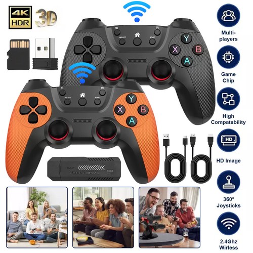 X2 PRO128G 41000+2 Game Controller 3D Retro Video Game Console 4K HD Game Stick