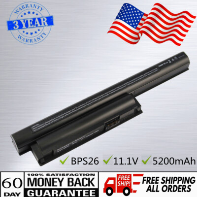 VGP-BPS26 Battery for Sony VAIO VGP-BPS26A VGP-BPL26 VPC-CA EG EJ CB Series