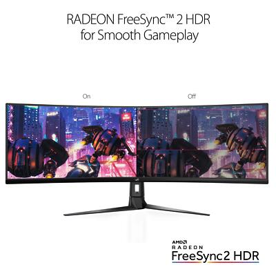 ASUS ROG Strix XG49VQ 49 in. 32:9 Ultra-Wide Curved LCD Gaming