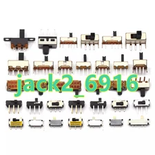 Toggle switch Single - or double-row horizontal power switch