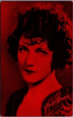 Viola Dana Silent Film Star Actress Photo Postcard 1910s Hollywood RPPC