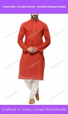 Mens Kurta Traditional Kurta New Wear Mens Kurta Handmade Cotton Fancy Kurta