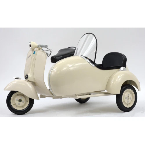 VESPA PIAGGIO 150 WITH SIDECAR 1:6 New Ray Moto Modellino Nuovo - Immagine 3 di 4