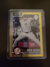 2026 Topps Series 1 David Bednar #228 Yellow Sandglitter /399