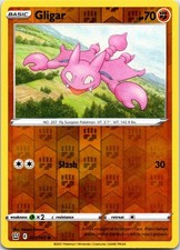Gligar 071/163 Common Battle Styles Pokemon Reverse Holo NM