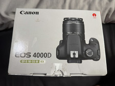 Canon EOS 4000D 18MP DSLR Camera with EF-S 18-55mm III Lens Kit 