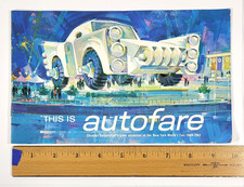 Chrysler Autofare 1964 1965 New York World's Fair Booklet Brochure