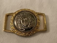 vintage versace medusa buckle collector rare 4.5cm wide