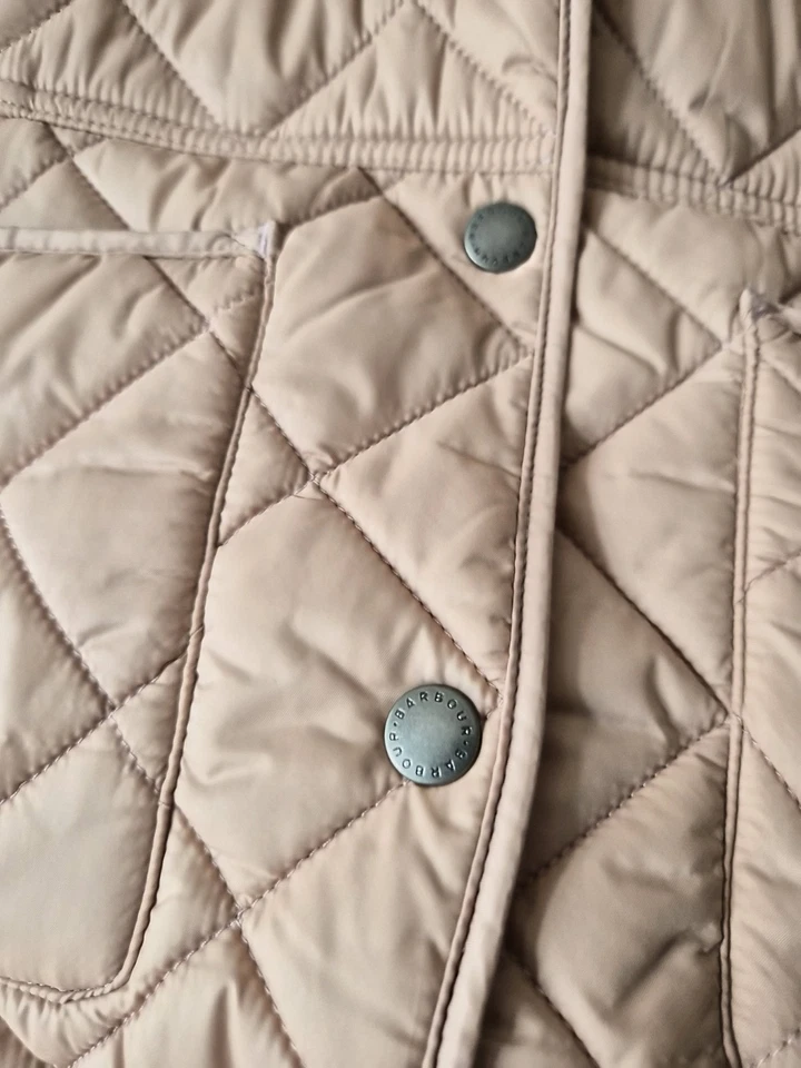 Barbour Quilted Jacket Size 8 - Image 2 of 4