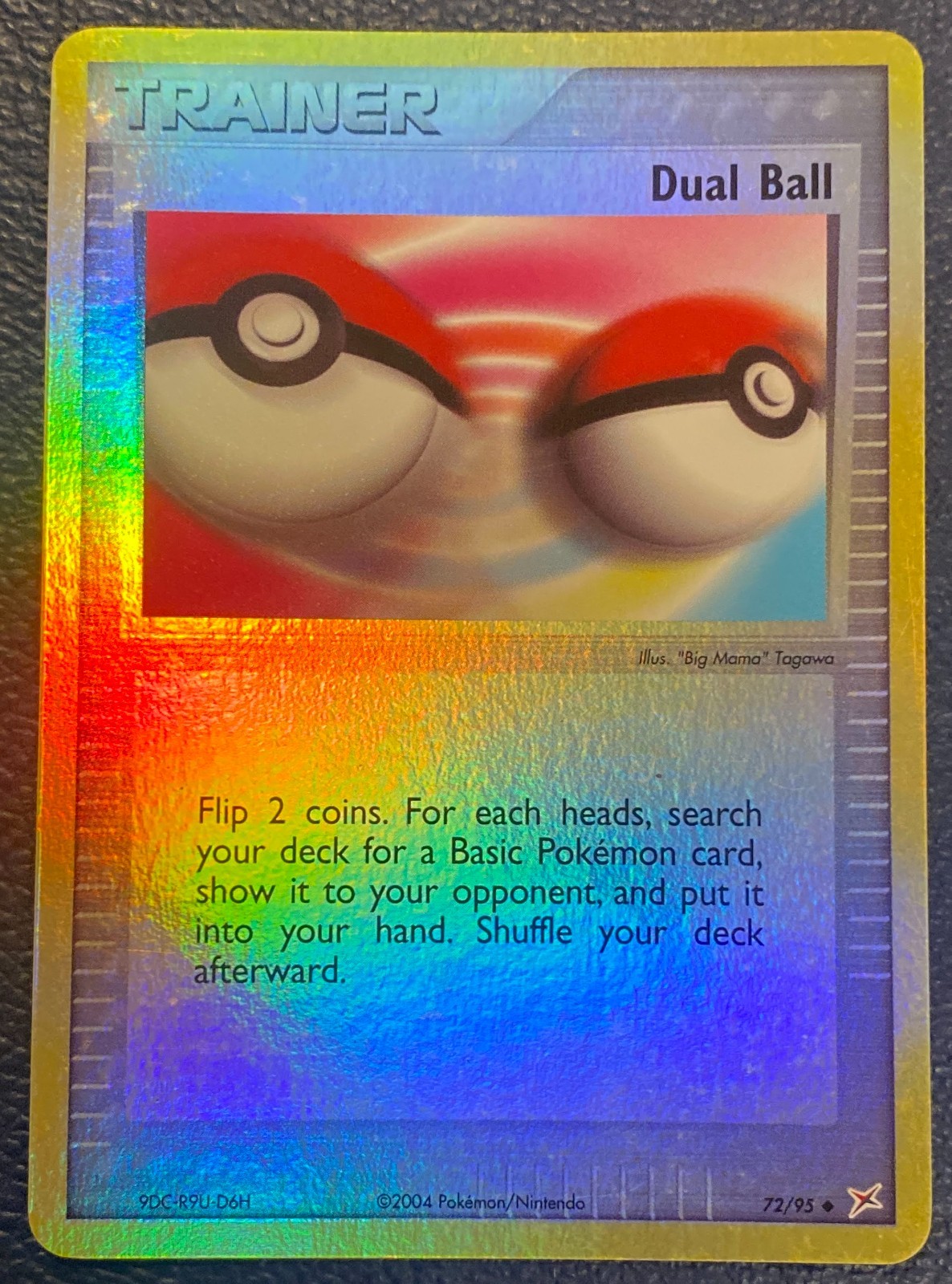 Dual Ball 72/95 - EX Team Magma vs. Team Aqua (2004) Reverse Holo - NM