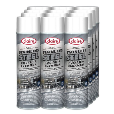#ad #ad Claire 841EA 15 oz Aerosol Spray Stainless Steel Polish Cleaner Lemon Scnt New $13.88