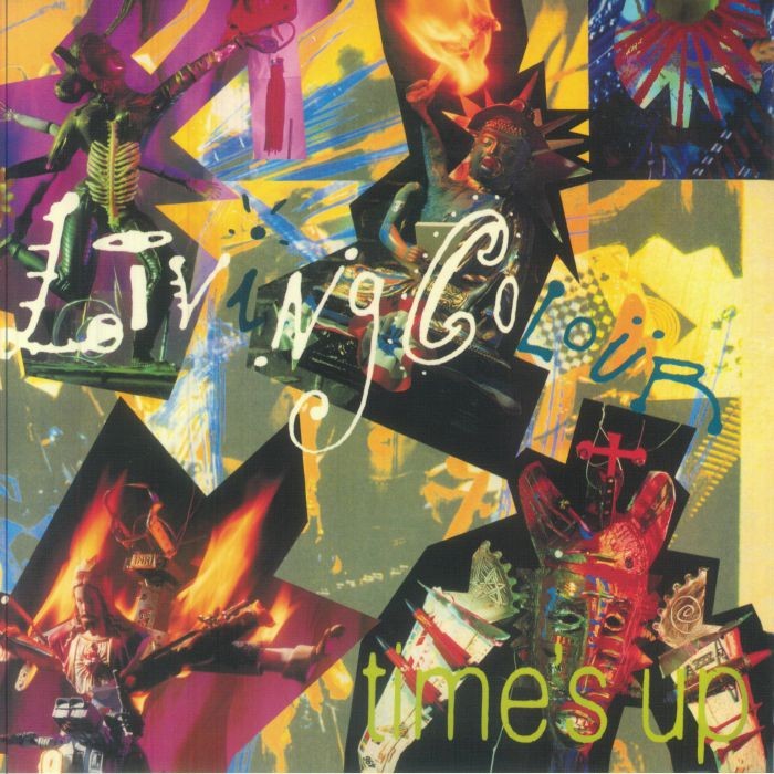 LIVING COLOUR - Time's Up - TRANSLUCENT GREEN VINYL LP