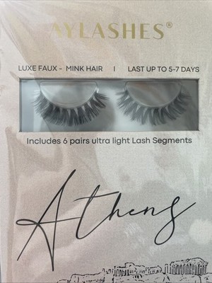 aylashes - Athen originalverpackt Cluster Wimpern