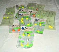 Vtg 34 Jig Heads  MOC  Heron Lure Jigglers Aristocrat Sting Thing NOS