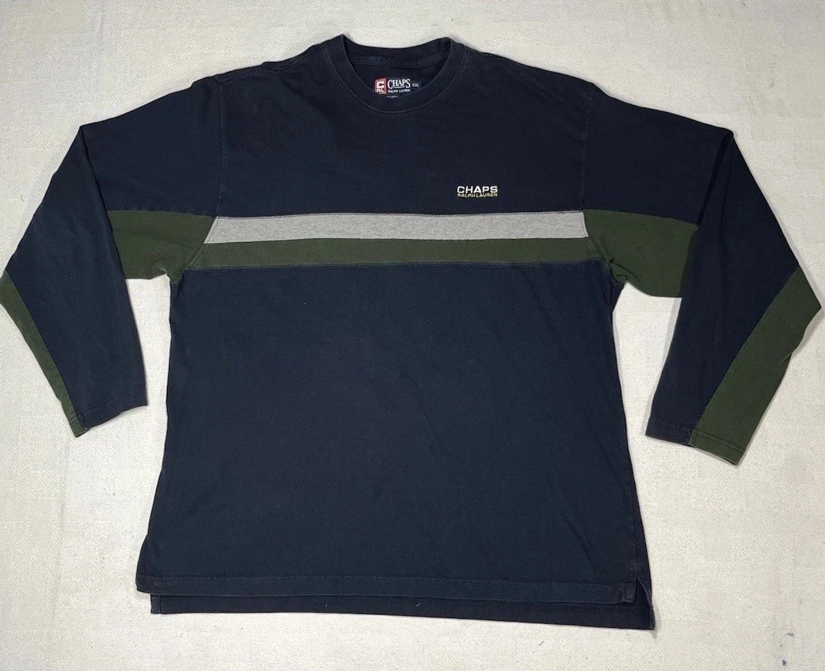 CHAPS RALPH LAUREN ラガーシャツ Lサイズ ライトグリーン CHAPS RALPH LAUREN ラガーシャツ Lサイズ ライトグリーン