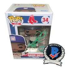 David Ortiz Signed Autograph Boston Red Sox Funko Pop 34 Beckett Bas Big Papi