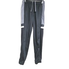 Athletic Works Boy's Activewear Elastic Waist Pants Tricot Black Size XL 14-16 Y