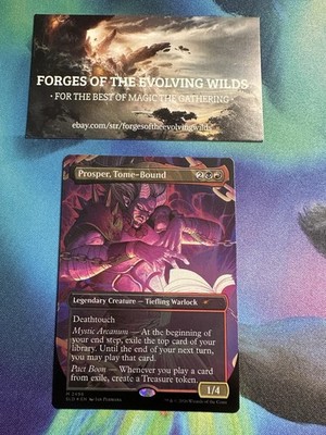 Prosper, Tome-Bound 2496 Foil Secret Lair Shadows Over Balduer's Gate D&D