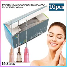 10  Micro Cannula Sterile Medical Fine Needle 18G 22G 25G 50mm70mm Blunt Cannula