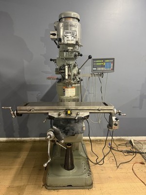 Bridgeport Series 1 Vertical Mill 2HP- Video link in the description