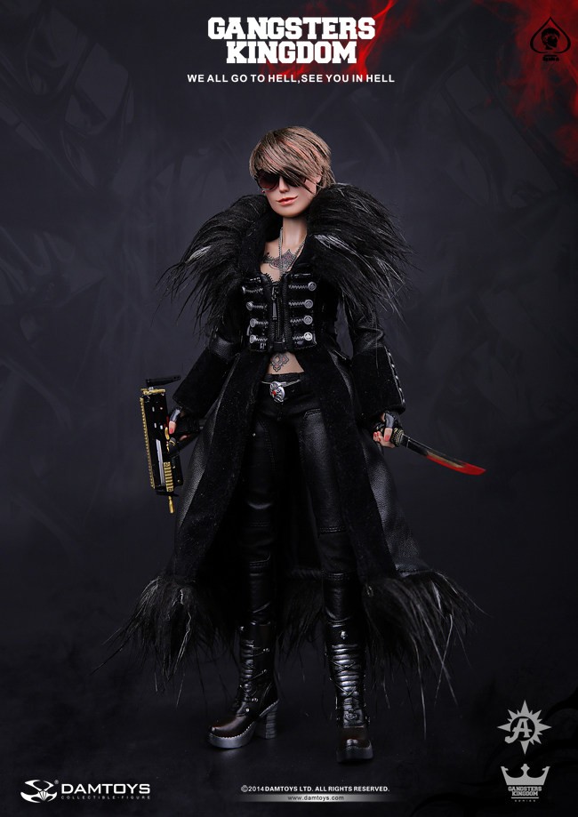 DAMToys GK008 1/6 The Gangsters Kingdom Female Killer Spade 6 Ada