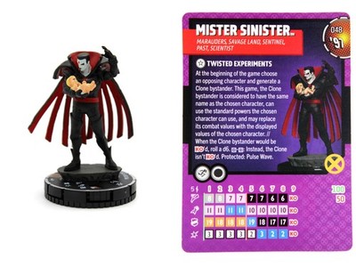 HeroClix - #048 Mister Sinister - X-Men '97