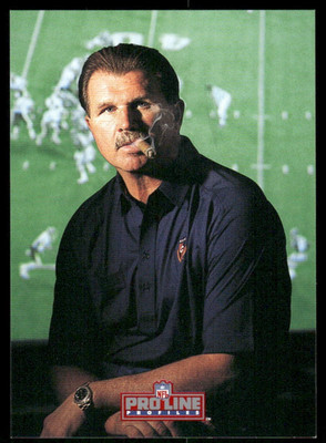 1992 Pro Line Profiles #9 Mike Ditka Chicago Bears football card