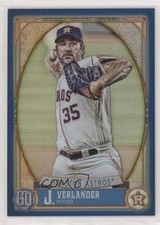 2021 Gypsy Queen Box Topper Chrome Indigo Refractor 96/150 Justin Verlander 4l8
