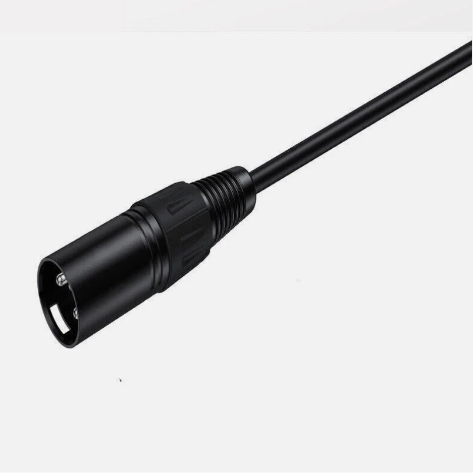 XLR Male to Female Microphone Cable Balanced 3 Pin Mic Connector Extension Cord - Image 4 of 4