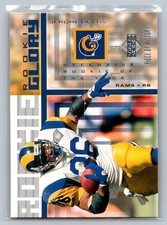 2002 UD Piece of History Rookie Glory Jerome Bettis