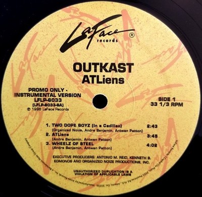 Outkast    ATLiens [Instrumental 2 LP] - Limited Vinyl