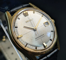 Seiko Seikomatic-R Vintage 1966 8305-8010 Automatic 30J Gold Watch w/ Bracelet