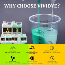 DIY Silicone Molds Kit - 46Oz Fast Curing Rubber for Crafts and Casting