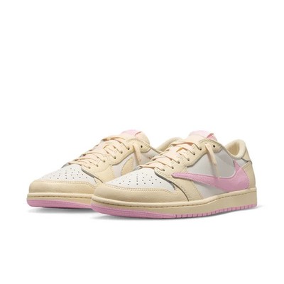 Nike Air Jordan 1 Low OG Travis Scott Shy Pink IQ7604-100 Gr 41 42.5 43 44 45 47