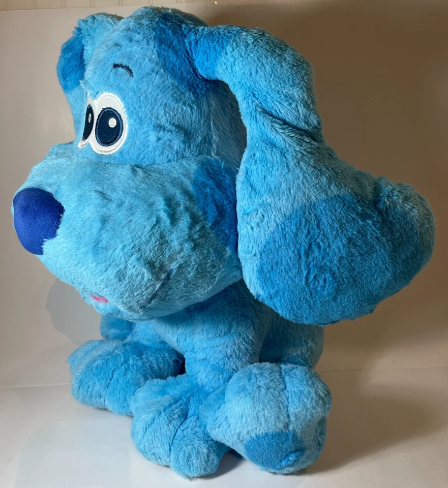 Blue's Clues & You Plush Big Hugs Blue Stuffed Animal Dog 16" Nickelodeon 2020 - Image 2 of 4